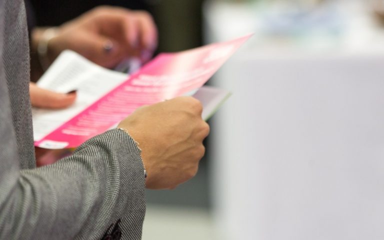 Bewerbungsflyer