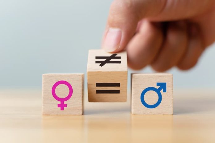 Zwei Blöcke mit Symbolen für Geschlechter, was gibt es für Diskriminierung aufgrund des Geschlechts?